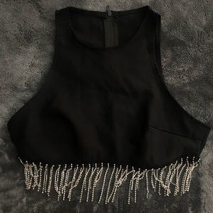 Black Bling Top 🖤